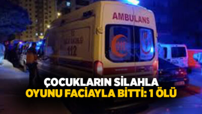 Iğdır’da bir çocuğun silahla arkadaşlarına şaka yaptığı sırada silahın patlaması