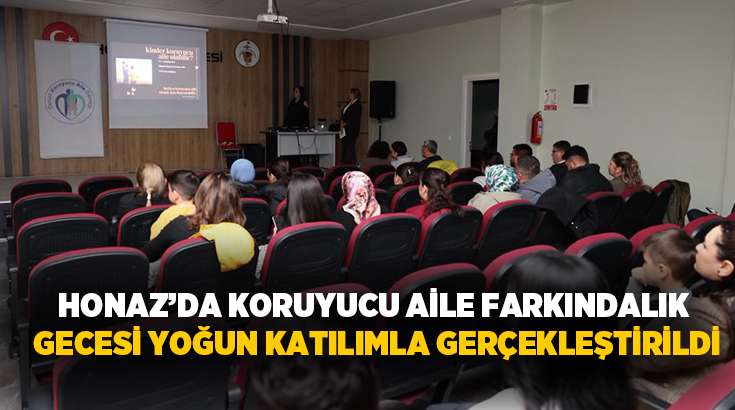 Honaz’da düzenlenen “Koruyucu Aile Farkındalık Gecesi”, duygu dolu anlara sahne