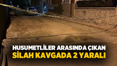 Konya’da husumetli şahıslar arasında çıkan tartışmanın silahlı kavgaya dönüşmesi sonucu