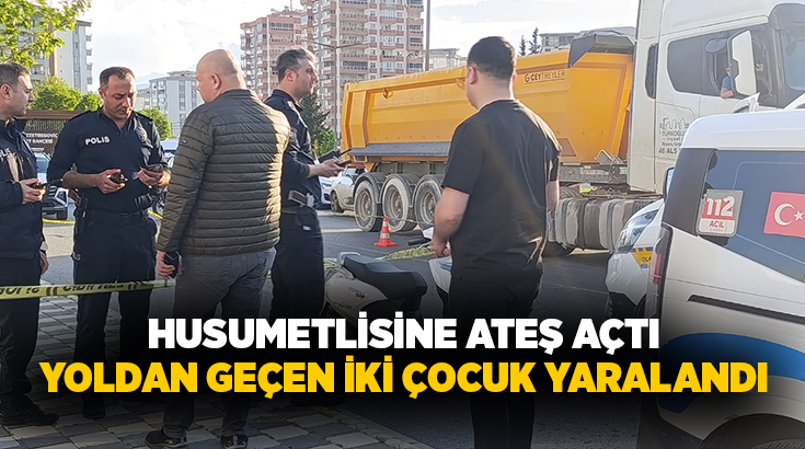 Kahramanmaraş’ta bir şahsın husumetlisine silahla ateş ettiği sırada, olay yerinden