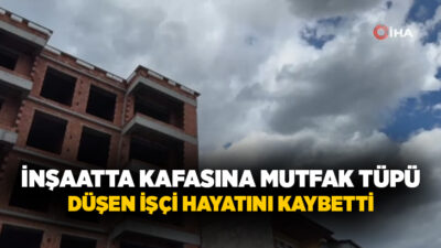 Kastamonu’da inşaat halindeki binada çalışan işçi, 6 katlı binanın çatısından