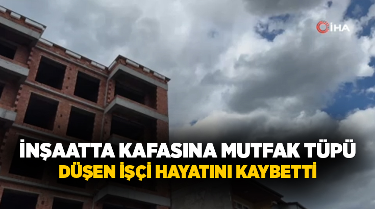 Kastamonu’da inşaat halindeki binada çalışan işçi, 6 katlı binanın çatısından