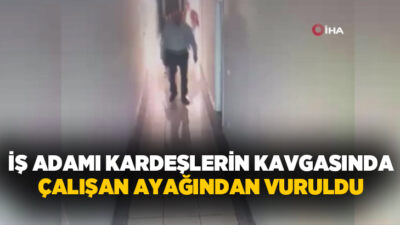 Olay anı güvenlik kameralarına yansırken, gözaltına alınan iş adamı tutuklandı.