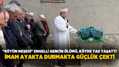 Çorum’da "köyün neşesi" olarak bilinen zihinsel engelli gencin cenaze namazını