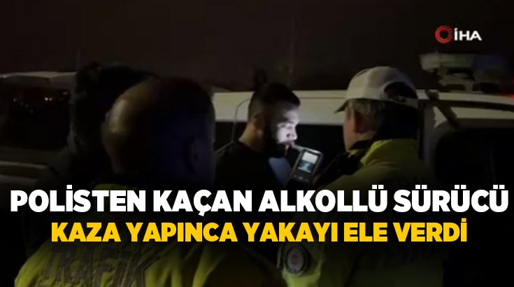 Ekipler tarafından yapılan kontrollerde, sürücünün 1.22 promil alkollü olduğu belirlenirken,