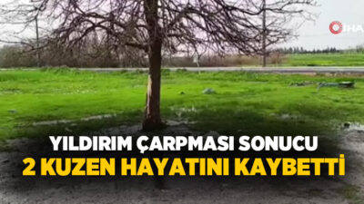 Diyarbakır’ın Ergani ilçesinde yıldırım çarpması sonucu ağır yaralanan 3 kuzenden