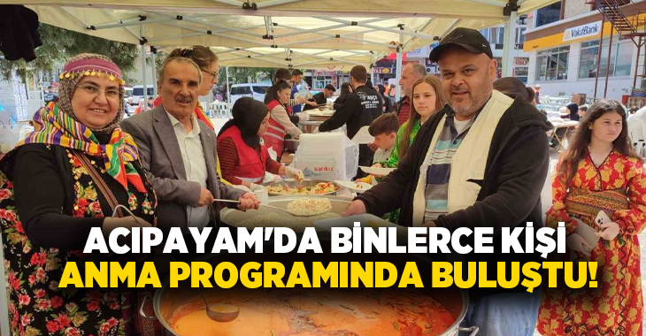 Denizli’nin Acıpayam ilçesinde, 18 Mart Çanakkale Zaferi ve Şehitleri Anma