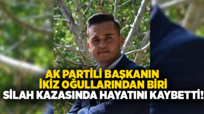 AK Parti Baklan İlçe Başkanı Ramazan Beşparmakkaya’nın 25 yaşındaki oğlu