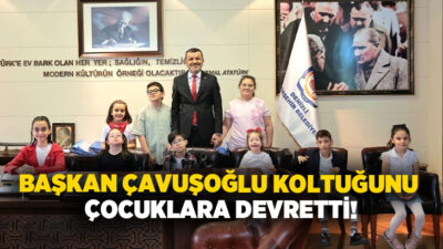 Denizli Büyükşehir Belediye Başkanı Bülent Nuri Çavuşoğlu, 23 Nisan Ulusal