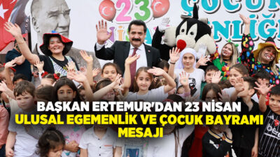 T.C. Pamukkale Belediye Başkanı Ali Rıza Ertemur, 23 Nisan Ulusal