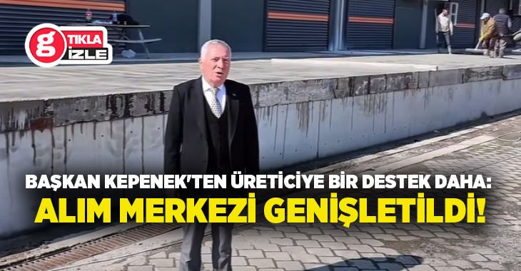 Honaz Belediye Başkanı Yüksel Kepenek, yaş sebze ve meyve alım