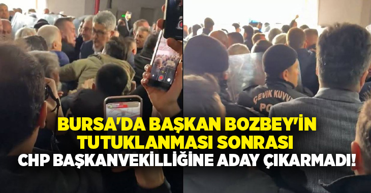 Tutuklanan Bursa Büyükşehir Belediye Başkanı Mustafa Bozbey'in yerine yapılacak başkan