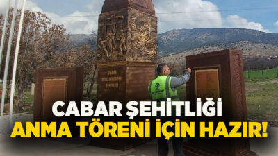 Denizli Büyükşehir Belediyesi, Cabar Katliamı’nın 105. yıl dönümü öncesinde, şehitlerin