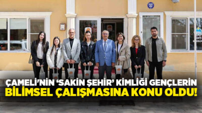 Denizli İbrahim Cinkaya Sosyal Bilimler Lisesi heyeti, TÜBİTAK Bilim Fuarı