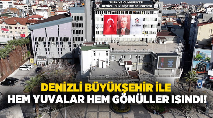 Denizli Büyükşehir Belediyesi’nin sosyal kart sahibi vatandaşlara yönelik sağladığı ısınma