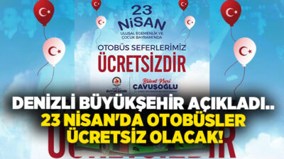 Denizli Büyükşehir Belediyesi, 23 Nisan Ulusal Egemenlik ve Çocuk Bayramı