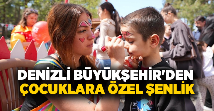 Pamukkale semalarında uçurtmalar yükseldi, Çamlık Kent Ormanı çocuk kahkahalarıyla şenlendi.