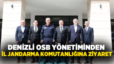 Denizli Organize Sanayi Bölgesi Yönetim Kurulu, göreve gelmesinin ardından kurum