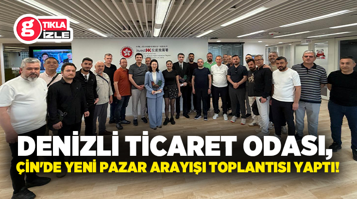 Denizli Ticaret Odası (DTO), Çin Canton Fuarı ziyareti kapsamında gerçekleştirdiği