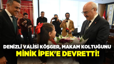 Denizli’de 23 Nisan Ulusal Egemenlik ve Çocuk Bayramı’nın 106. yıl