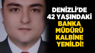 Denizli’nin Sarayköy ilçesinde kamu bankası şube müdürü olarak görev yapan