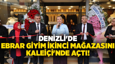 Denizli ve Ege Bölgesi’nin özel günler giyim alanındaki önemli markalarından