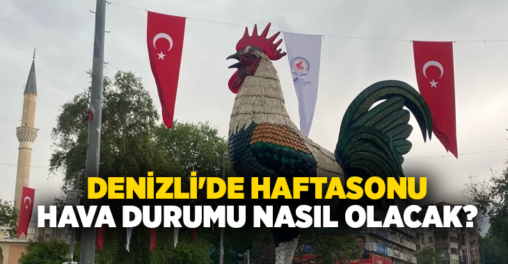 Denizli Kumkısık mevkisinde önümüzdeki dört gün boyunca bulutlu başlayan hava