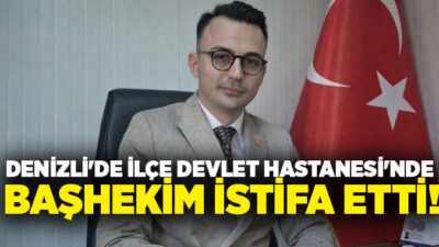 Kale Devlet Hastanesi Başhekimi Kerim Elçin’in istifasının ardından, boşalan göreve