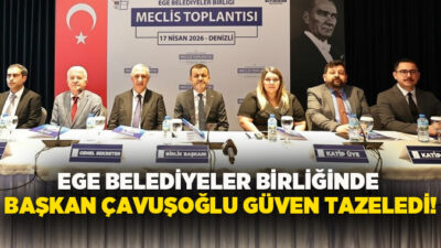Ege Belediyeler Birliği’nin Denizli’de düzenlenen olağan meclis toplantısında, Denizli Büyükşehir