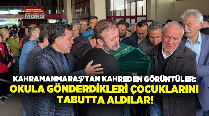 Kahramanmaraş’taki okul saldırısında hayatını kaybeden 9 kişinin cenazeleri ailelere teslim