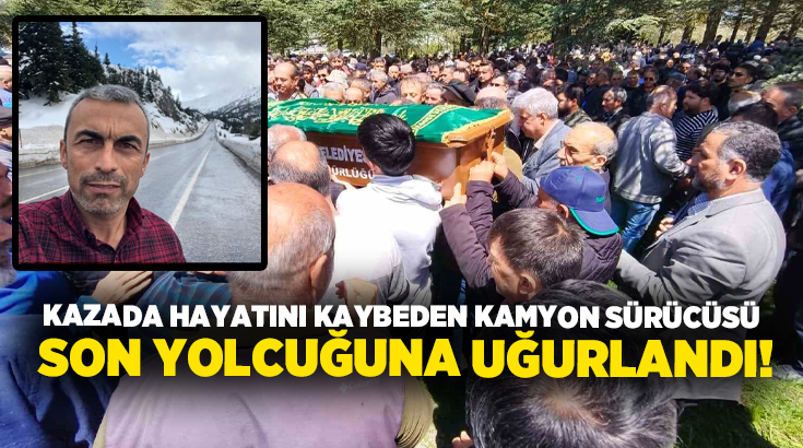 Denizli’nin Çameli ilçesinde yağış sonrası kayganlaşan yolda kontrolden çıkarak devrilen
