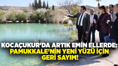 T.C. Pamukkale Belediye Başkanı Ali Rıza Ertemur’un vizyonuyla, Kocaçukur Tesisleri’nde