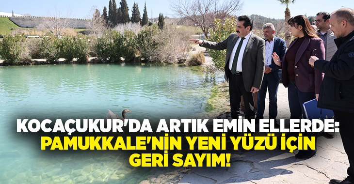T.C. Pamukkale Belediye Başkanı Ali Rıza Ertemur’un vizyonuyla, Kocaçukur Tesisleri’nde