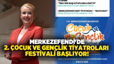 23 Nisan Ulusal Egemenlik ve Çocuk Bayramı, Merkezefendi’de bu yıl