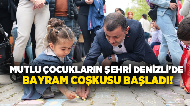 Denizli Büyükşehir Belediyesi, Türkiye Büyük Millet Meclisi’nin açılışının ve çocuklara