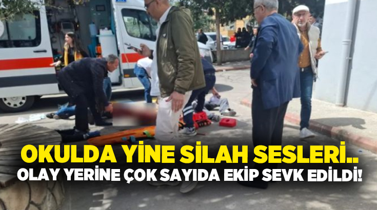 Kahramanmaraş’ta bir ortaokulda silah sesleri duyulması üzerine polis ekipleri sevk