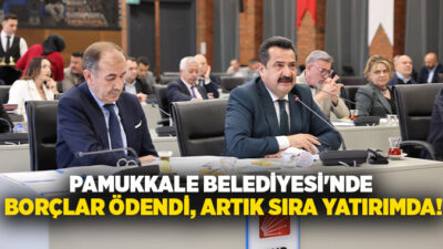 T.C. Pamukkale Belediye Başkanı Ali Rıza Ertemur, 2025 yılı faaliyet