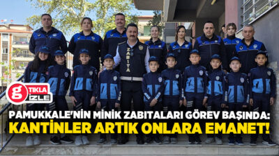 T.C. Pamukkale Belediyesi’nden “Geleceğin Zabıtaları” projesi ile bilinçli nesil hamlesi