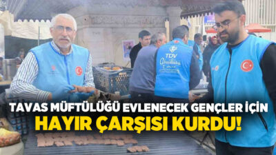 Tavas İlçe Müftülüğü, Türkiye Diyanet Vakfı’nın (TDV) evlenecek gençlere destek