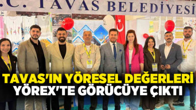 Antalya’da düzenlenen YÖREX Fuarı’nda Tavas standı yoğun ilgi gördü. Tavas
