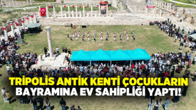 Denizli’nin Buldan ilçesinde olumsuz hava şartları nedeniyle ertelenen 23 Nisan