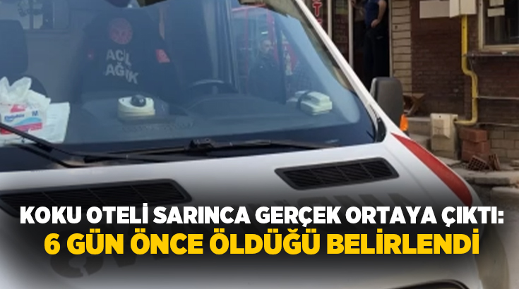 Elazığ’da 72 yaşındaki yaşlı adam, otel odasında ölü bulundu. Şahsın