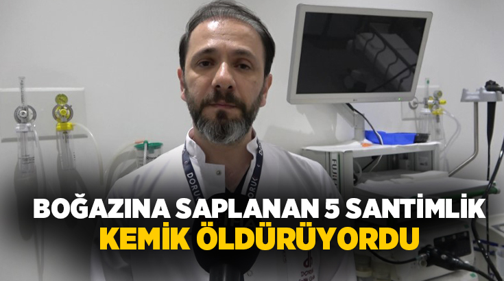 Bursa’da yediği et yemeğinin kemiği boğazına kaçan kadın, ölümden döndü.