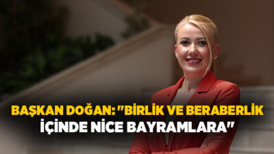 Kurban Bayramı dolasıyla bir mesaj yayımlayan Merkezefendi Belediye Başkanı Şeniz