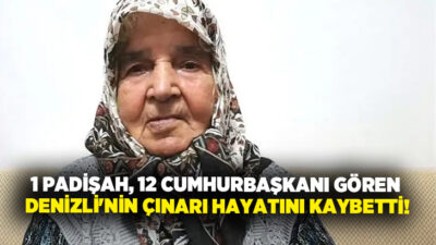 Denizli’nin Acıpayam ilçesinde yaşayan 107 yaşındaki Hidaye Kurt hayatını kaybetti.