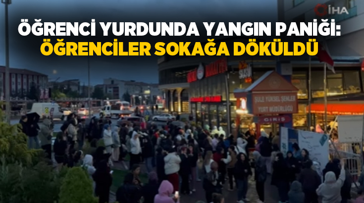 Kayseri’nin Talas ilçesinde bir kız öğrenci yurdunda iddiaya göre prizden
