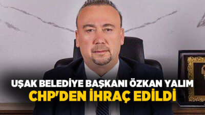CHP Sözcüsü Zeynel Emre: Uşak Belediye Başkanı Özkan Yalım CHP'den