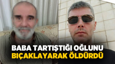 İzmir’in Bayraklı ilçesinde 73 yaşındaki bir baba, aralarında çıkan tartışma