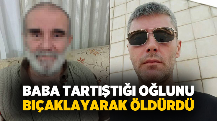 İzmir’in Bayraklı ilçesinde 73 yaşındaki bir baba, aralarında çıkan tartışma