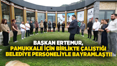 T.C. Pamukkale Belediye Başkanı Ali Rıza Ertemur, Kurban Bayramı öncesinde
